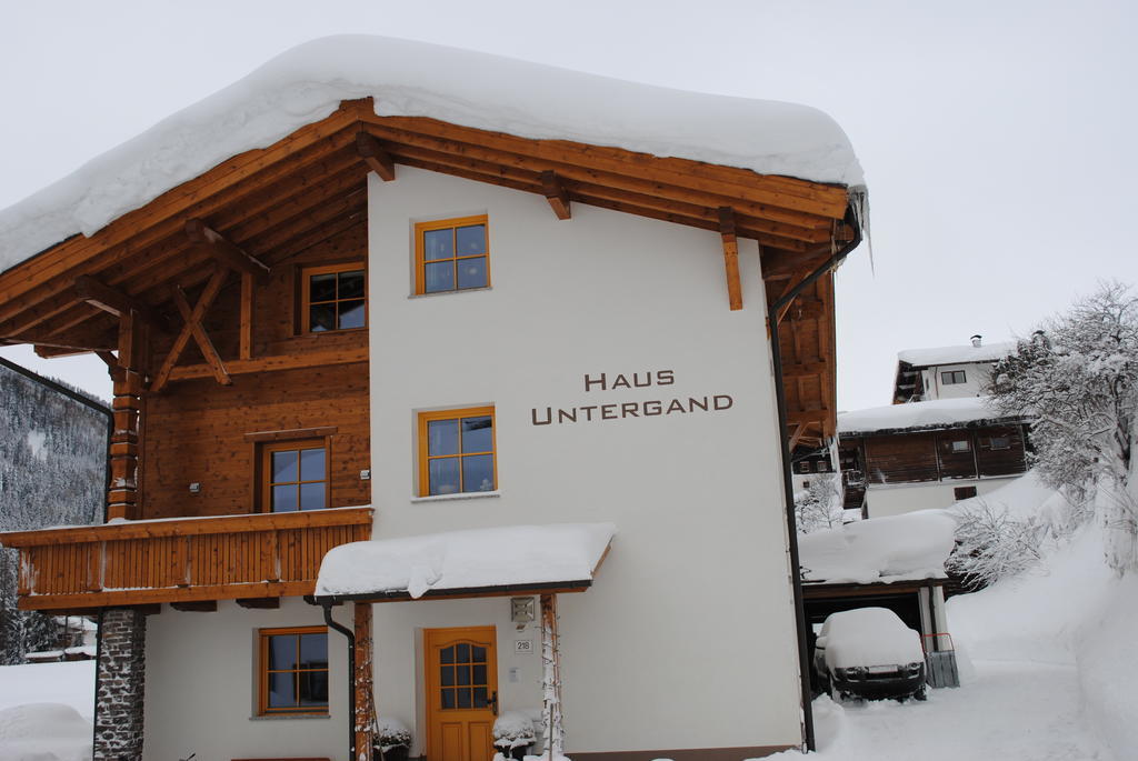 Haus Untergand Daire Sankt Anton am Arlberg Dış mekan fotoğraf