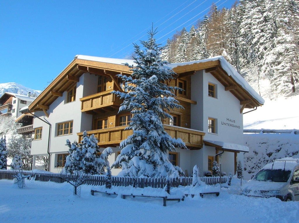 Haus Untergand Daire Sankt Anton am Arlberg Dış mekan fotoğraf